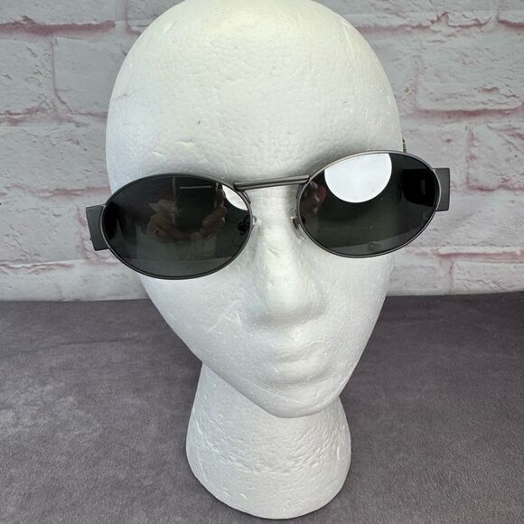 Versace Black Gunmetal Ve2264 Unisex Sunglasses NWT - Picture 4 of 9